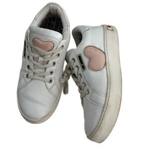 Authentic Love Moschino Pink heart sneakers 39